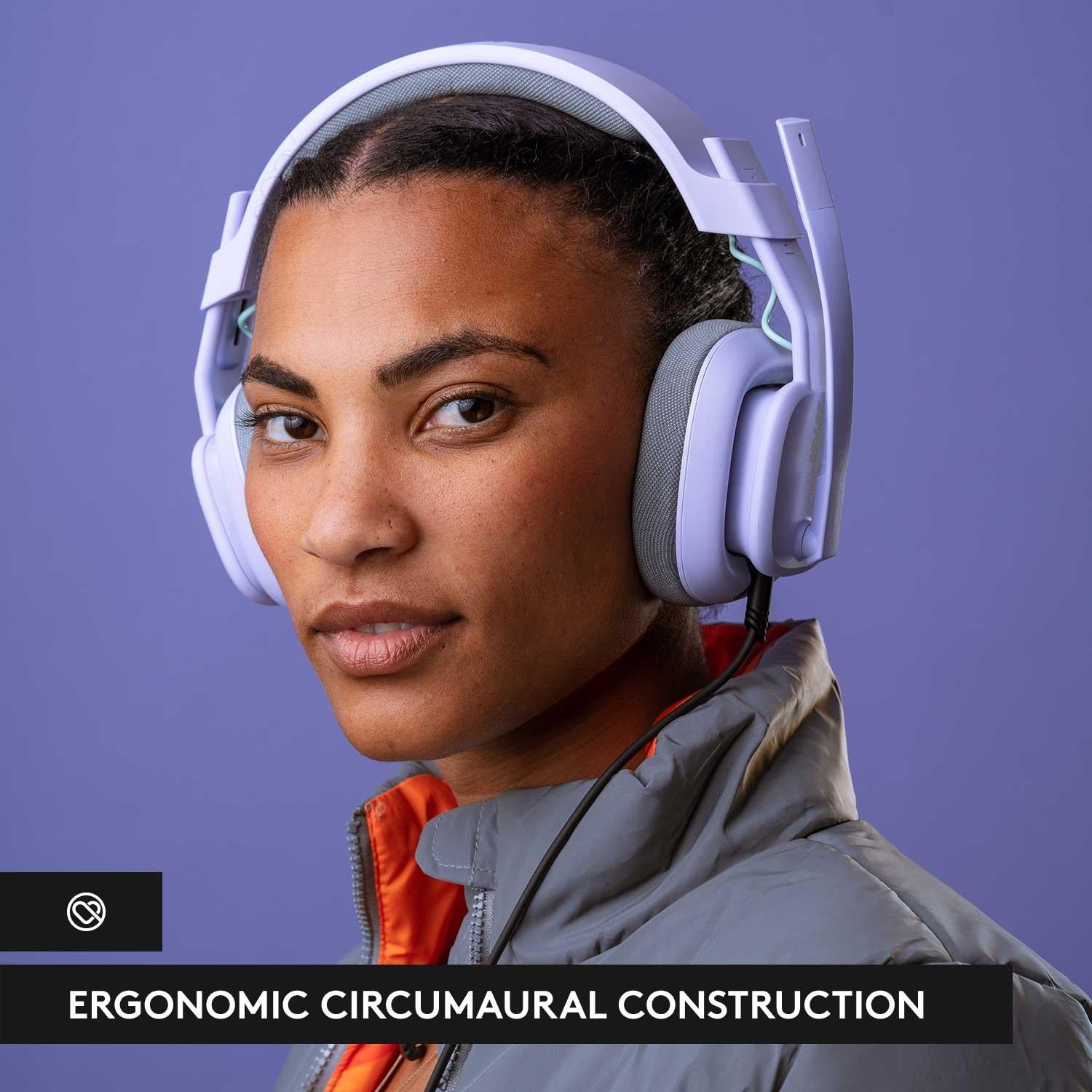 ASTRO Gaming A10 Gen 2 Headset for PC (Asteroid/Lilac)