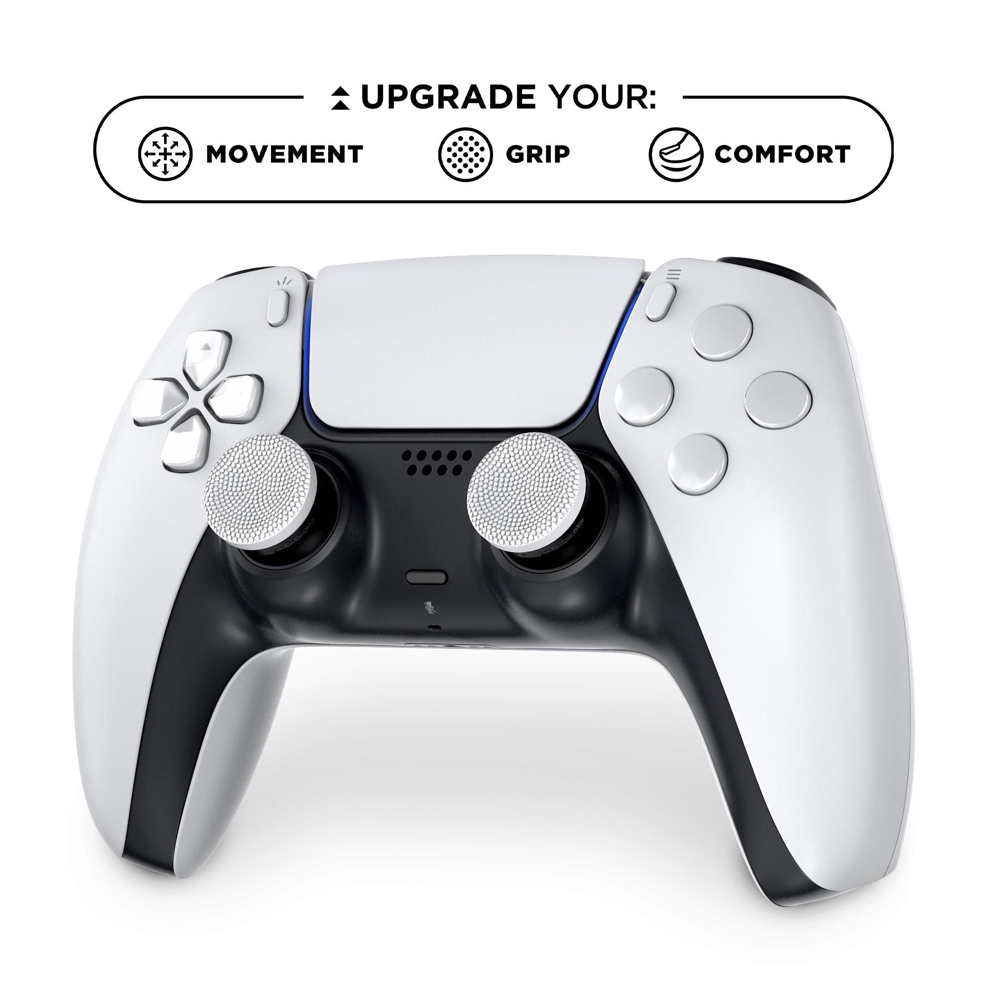 KontrolFreak Sports Clutch (White/Black) for PlayStation