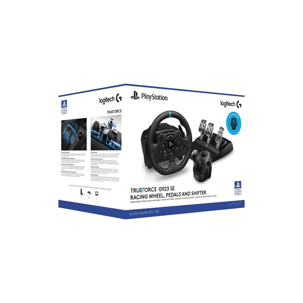 Logitech G G923 SE TRUEFORCE Racing Wheel + Pedals and Shifter for PlayStation