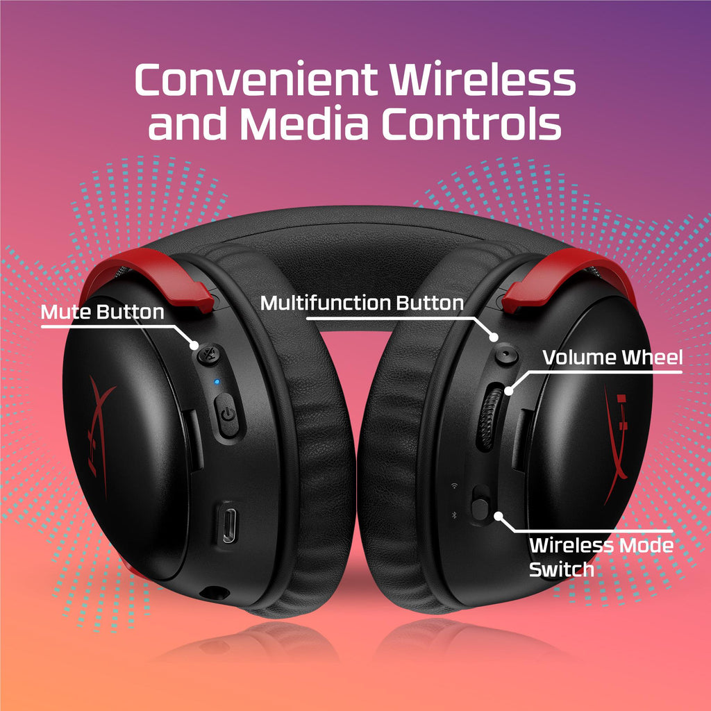 HyperX Cloud III S Wireless Gaming Headset (Black)